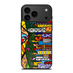 ROMERO BRITTO CITY iPhone 17 Pro Max Case Cover ROMERO BRITTO CITY iPhone 17 Pro Max Case Cover