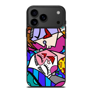 ROMERO BRITTO LOVE KISS iPhone 17 Pro Max Case Cover ROMERO BRITTO LOVE KISS iPhone 17 Pro Max Case Cover