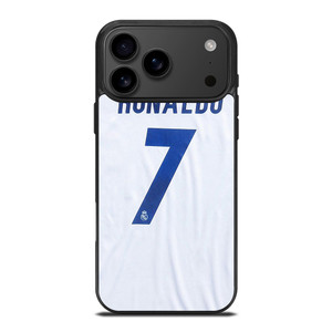 RONALDO CR7 JERSEY REAL MADRID iPhone 17 Pro Max Case Cover RONALDO CR7 JERSEY REAL MADRID iPhone 17 Pro Max Case Cover
