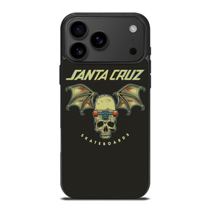 SANTA CRUZ SKATEBOARDS SKULL iPhone 17 Pro Max Case Cover SANTA CRUZ SKATEBOARDS SKULL iPhone 17 Pro Max Case Cover
