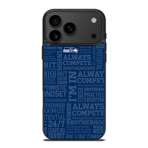 SEATTLE SEAHAWKS NFL QUOTE iPhone 17 Pro Max Case Cover SEATTLE SEAHAWKS NFL QUOTE iPhone 17 Pro Max Case Cover