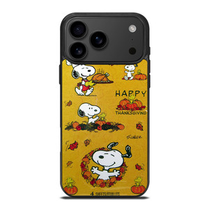 SNOOPY THE PEANUTS THANKSGIVING iPhone 17 Pro Max Case Cover SNOOPY THE PEANUTS THANKSGIVING iPhone 17 Pro Max Case Cover