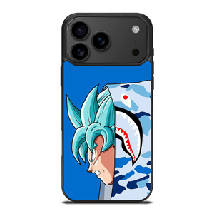 SON GOKU BAPE DRAGON BALL SAIYAN BLUE iPhone 17 Pro Max Case Cover SON GOKU BAPE DRAGON BALL SAIYAN BLUE iPhone 17 Pro Max Case Cover
