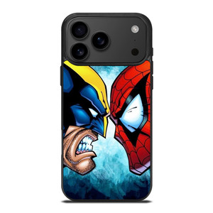 SPIDERMAN VS WOLVERINE MARVEL COMICS iPhone 17 Pro Max Case Cover SPIDERMAN VS WOLVERINE MARVEL COMICS iPhone 17 Pro Max Case Cover