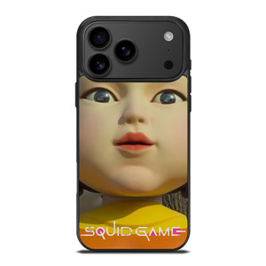 SQUID GAME DOLL FACE iPhone 17 Pro Max Case Cover SQUID GAME DOLL FACE iPhone 17 Pro Max Case Cover