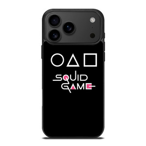 SQUID GAME LOGO iPhone 17 Pro Max Case Cover SQUID GAME LOGO iPhone 17 Pro Max Case Cover
