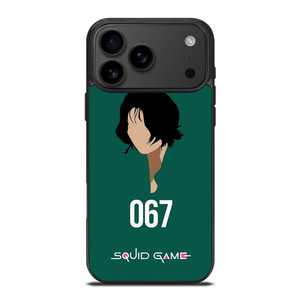 SQUID GAME PLAYER 067 iPhone 17 Pro Max Case Cover SQUID GAME PLAYER 067 iPhone 17 Pro Max Case Cover