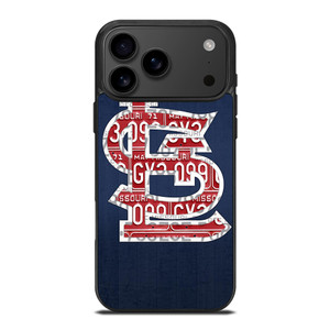 ST. LOUIS CARDINALS BASEBALL WOODEN LOGO iPhone 17 Pro Max Case Cover ST. LOUIS CARDINALS BASEBALL WOODEN LOGO iPhone 17 Pro Max Case Cover