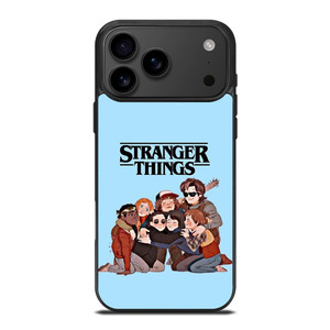 STRANGER THINGS CARTOON CHARACTERS iPhone 17 Pro Max Case Cover STRANGER THINGS CARTOON CHARACTERS iPhone 17 Pro Max Case Cover