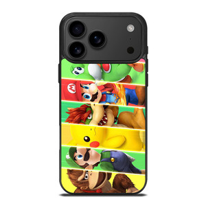 SUPER SMASH BROSS CHARACTERS iPhone 17 Pro Max Case Cover SUPER SMASH BROSS CHARACTERS iPhone 17 Pro Max Case Cover