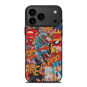 SUPERHERO DC MARVEL POP ART iPhone 17 Pro Max Case Cover SUPERHERO DC MARVEL POP ART iPhone 17 Pro Max Case Cover