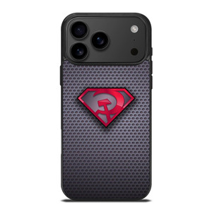 SUPERMAN RED SON LOGO CARBON iPhone 17 Pro Max Case Cover SUPERMAN RED SON LOGO CARBON iPhone 17 Pro Max Case Cover