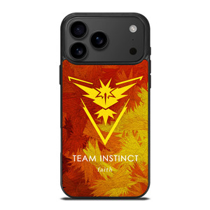 TEAM INSTINCT POKEMON GO iPhone 17 Pro Max Case Cover TEAM INSTINCT POKEMON GO iPhone 17 Pro Max Case Cover