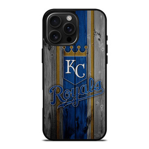 KANSAS CITY ROYALS WOODEN ICON iPhone 16 Pro Max Case Cover KANSAS CITY ROYALS WOODEN ICON iPhone 16 Pro Max Case Cover