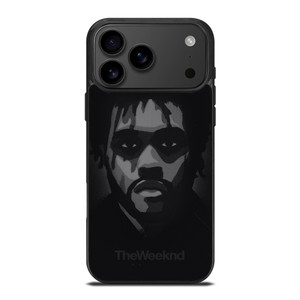 THE WEEKND FACE WHITE BLACK iPhone 17 Pro Max Case Cover THE WEEKND FACE WHITE BLACK iPhone 17 Pro Max Case Cover