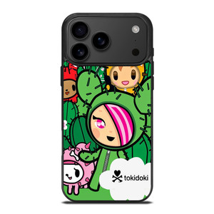 TOKIDOKI DONUTELLA CACTUS FRIENDS iPhone 17 Pro Max Case Cover TOKIDOKI DONUTELLA CACTUS FRIENDS iPhone 17 Pro Max Case Cover