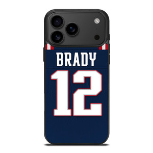 TOM BRADY NEW ENGLAND PATRIOTS 12 JERSEY iPhone 17 Pro Max Case Cover TOM BRADY NEW ENGLAND PATRIOTS 12 JERSEY iPhone 17 Pro Max Case Cover