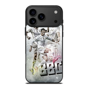 TRIO BBC REAL MADRID iPhone 17 Pro Max Case Cover TRIO BBC REAL MADRID iPhone 17 Pro Max Case Cover