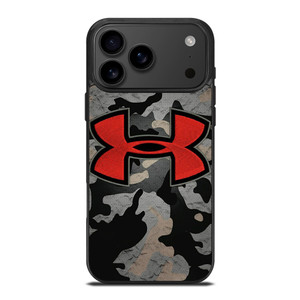 UNDER ARMOUR LOGO RED CAMO iPhone 17 Pro Max Case Cover UNDER ARMOUR LOGO RED CAMO iPhone 17 Pro Max Case Cover