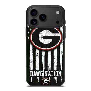 UNIVERSITY GEORGIA BULLDOGS FLAG iPhone 17 Pro Max Case Cover