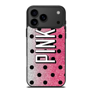 VICTORIA'S SECRET PINK LOGO SPARKLE iPhone 17 Pro Max Case Cover VICTORIA'S SECRET PINK LOGO SPARKLE iPhone 17 Pro Max Case Cover