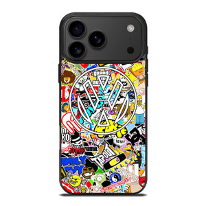 VW STICKER BOMB iPhone 17 Pro Max Case Cover VW STICKER BOMB iPhone 17 Pro Max Case Cover