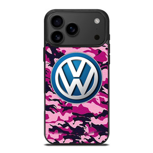 VW VOLKSWAGEN PINK CAMO iPhone 17 Pro Max Case Cover VW VOLKSWAGEN PINK CAMO iPhone 17 Pro Max Case Cover