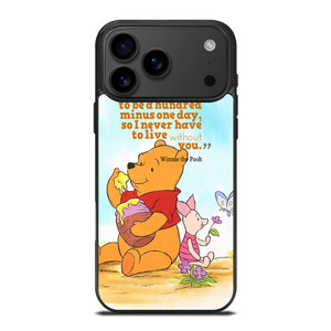 WINNIE THE POOH QUOTE Disney iPhone 17 Pro Max Case Cover WINNIE THE POOH QUOTE Disney iPhone 17 Pro Max Case Cover