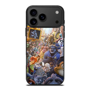 ZOOTOPIA CHARACTERS Disney iPhone 17 Pro Max Case Cover