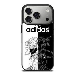 ADIDAS BLACK & WHITE iPhone 17 Pro Case Cover