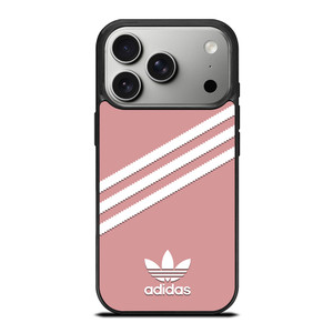 ADIDAS ORIGINALS STRIPES PINK iPhone 17 Pro Case Cover