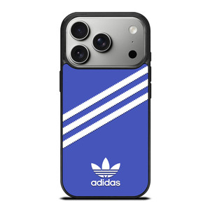 ADIDAS ORIGINALS STRIPES ROYAL BLUE iPhone 17 Pro Case Cover ADIDAS ORIGINALS STRIPES ROYAL BLUE iPhone 17 Pro Case Cover