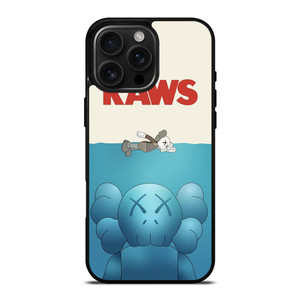 KAWS JAWS FUNNY ICON iPhone 16 Pro Max Case Cover KAWS JAWS FUNNY ICON iPhone 16 Pro Max Case Cover