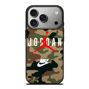 AIR JORDAN NIKE LOGO CAMO iPhone 17 Pro Case Cover