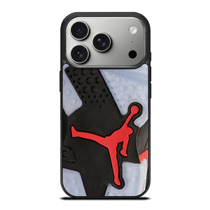 AIR JORDAN NIKE LOGO RED SOLE iPhone 17 Pro Case Cover