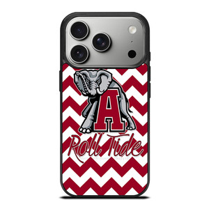 ALABAMA CRIMSON TIDE STRIP ROLL iPhone 17 Pro Case Cover