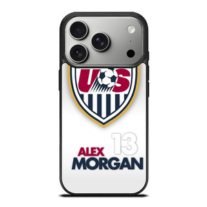 ALEX MORGAN 13 USA SOCCER TEAM iPhone 17 Pro Case Cover ALEX MORGAN 13 USA SOCCER TEAM iPhone 17 Pro Case Cover