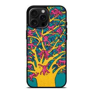 KEITH HARING COLOR FULL TREE iPhone 16 Pro Max Case Cover KEITH HARING COLOR FULL TREE iPhone 16 Pro Max Case Cover