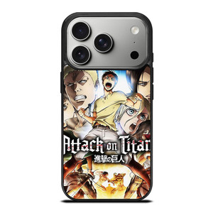 ATTACK ON TITAN CHARACTER iPhone 17 Pro Case Cover