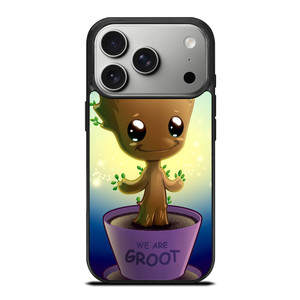 BABY GROOT IN POT Guardian of The Galaxy iPhone 17 Pro Case Cover BABY GROOT IN POT Guardian of The Galaxy iPhone 17 Pro Case Cover