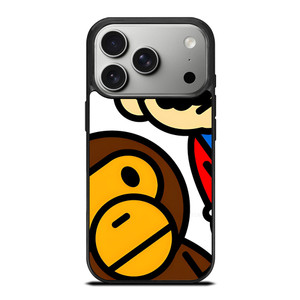BABY MILO BATHING APE MARIO BROSS iPhone 17 Pro Case Cover