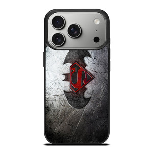 BATMAN VS SUPERMAN EMBLEM iPhone 17 Pro Case Cover