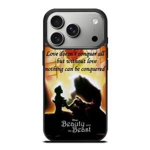 BEAUTY AND THE BEAST QUOTE iPhone 17 Pro Case Cover BEAUTY AND THE BEAST QUOTE iPhone 17 Pro Case Cover