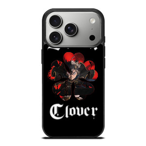 BLACK CLOVER ANIME SYMBOL iPhone 17 Pro Case Cover BLACK CLOVER ANIME SYMBOL iPhone 17 Pro Case Cover
