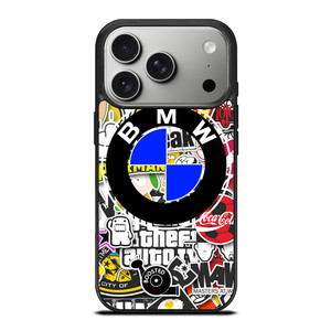 BMW STICKER BOMB iPhone 17 Pro Case Cover BMW STICKER BOMB iPhone 17 Pro Case Cover