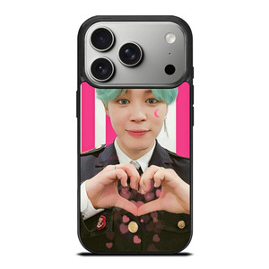 BTS CUTE HEART BANGTAN BOYS iPhone 17 Pro Case Cover