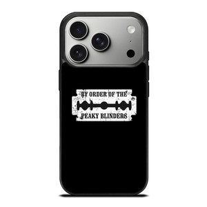 BY THE ORDER OF PEAKY BLINDERS iPhone 17 Pro Case Cover BY THE ORDER OF PEAKY BLINDERS iPhone 17 Pro Case Cover