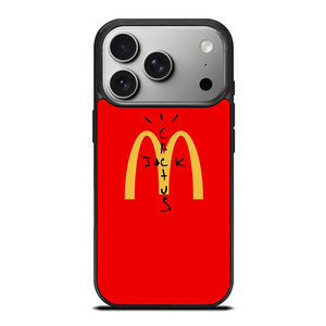 CACTUS JACK TRAVIS SCOTT MCDONALDS iPhone 17 Pro Case Cover CACTUS JACK TRAVIS SCOTT MCDONALDS iPhone 17 Pro Case Cover