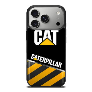 CAT CATERPILLAR STRIPE LOGO iPhone 17 Pro Case Cover CAT CATERPILLAR STRIPE LOGO iPhone 17 Pro Case Cover