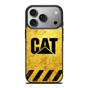 CATERPILLAR CAT LOGO STRIPE iPhone 17 Pro Case Cover CATERPILLAR CAT LOGO STRIPE iPhone 17 Pro Case Cover